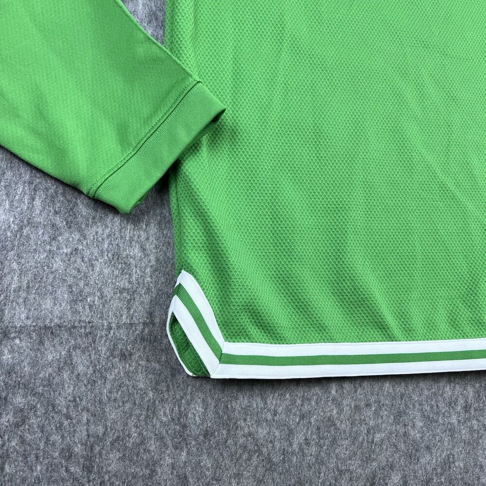 Vtg Nike Basketball Men's Shirt Long Sleeve Boston Celtics Green Y2K Size Medium - Picture 13 of 14